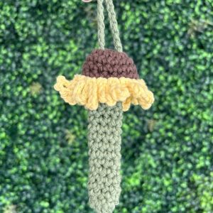 Handmade Sunflower Crochet Vape Holder