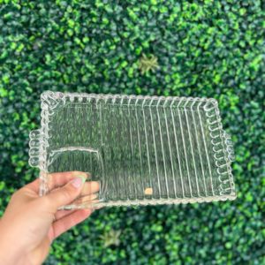 Vintage 1960’s Glass Rolling Tray